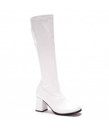 Go Go Boots White (Geelong) Size 8 #1 HIRE